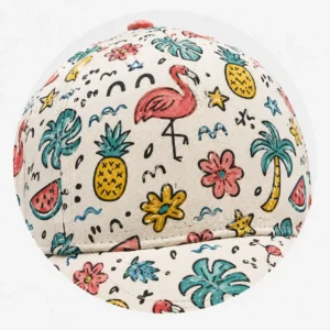 All-over printing on custom hats