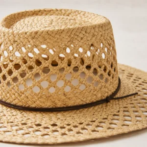 custom straw hat with Breathable Weave
