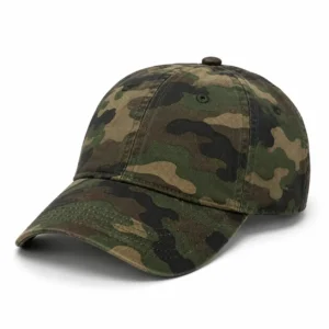 custom dad hat with Camouflage Pattern