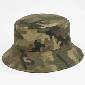 custom bucket hat with Camouflage Pattern