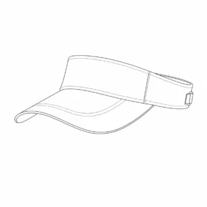 custom visor hat with Classic Visor