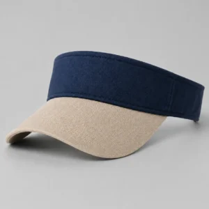 custom visor hat with Contrast Visor