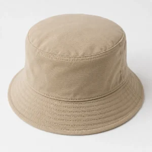custom bucket hat with Cotton Twill