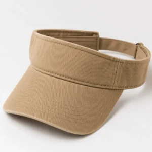 custom visor hat with Cotton Twill