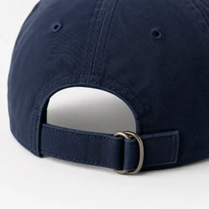 D-ring buckle closure for custom hats