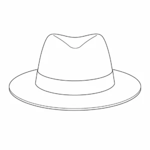 custom Fedora Straw Hat