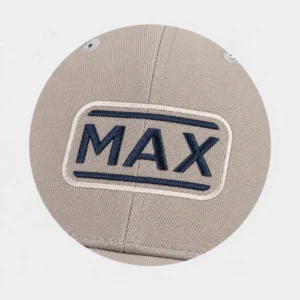 Flat embroidery logo on custom hats