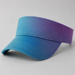 custom visor hat with Gradient Color