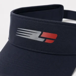 custom visor hat with Heat Transfer Logo