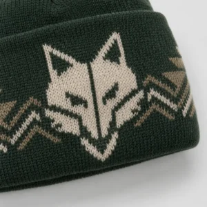 custom beanie & knit hat with Jacquard Knit Logo