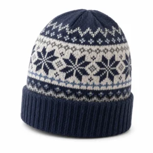 Custom Beanie & Knit Hats with Jacquard Pattern