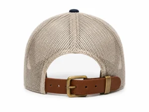 custom hat with Leather Strap