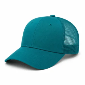 Matching mesh back for custom trucker hats