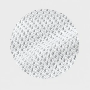 Mesh back material for custom hats