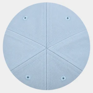 No top button design for custom hats
