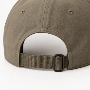 Nylon strap closure for custom hats