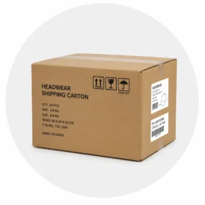 Polybag packaging for custom hats