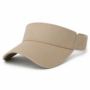 custom visor hat with Pre-Curved Visor