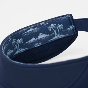 custom visor hat with Printed Sweatband