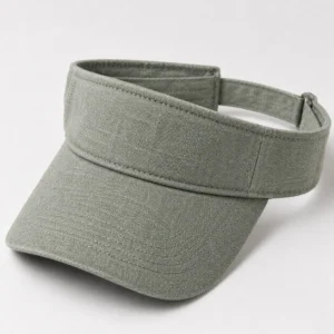 custom visor hat with Recycled Fabric