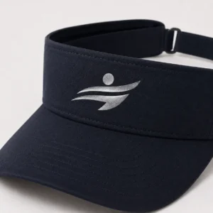 custom visor hat with Reflective Logo