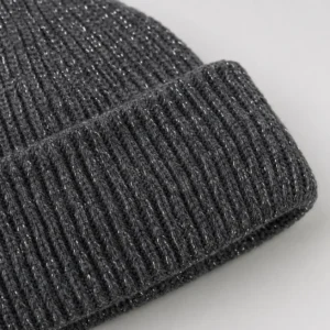 Custom Beanie & Knit Hats with Reflective Yarn