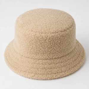 custom bucket hat with Sherpa
