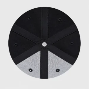 Standard seam taping inside custom hats