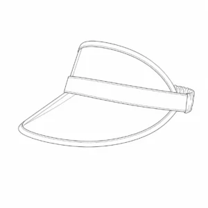 custom visor hat with Transparent Visor