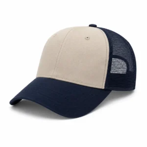 Two-tone color custom trucker hat