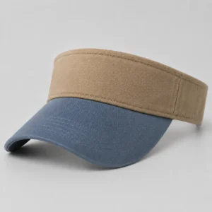 custom visor hat with Two-Tone Color
