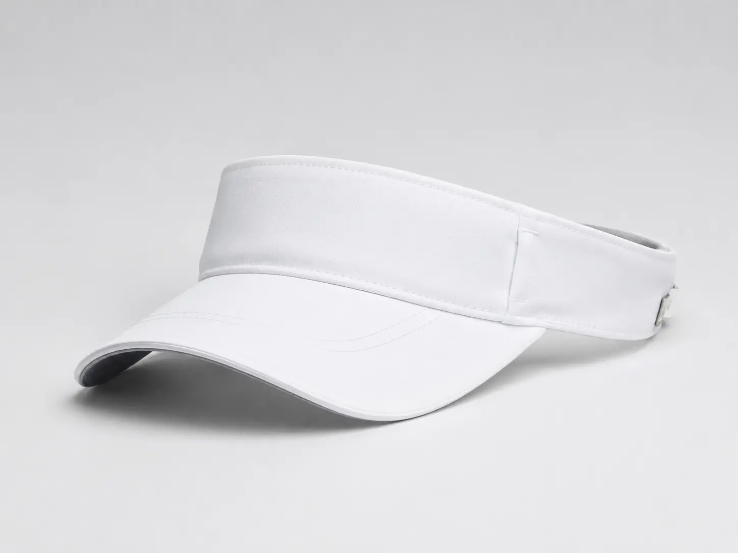 Custom classic visor hat with adjustable strap for sports and outdoor use