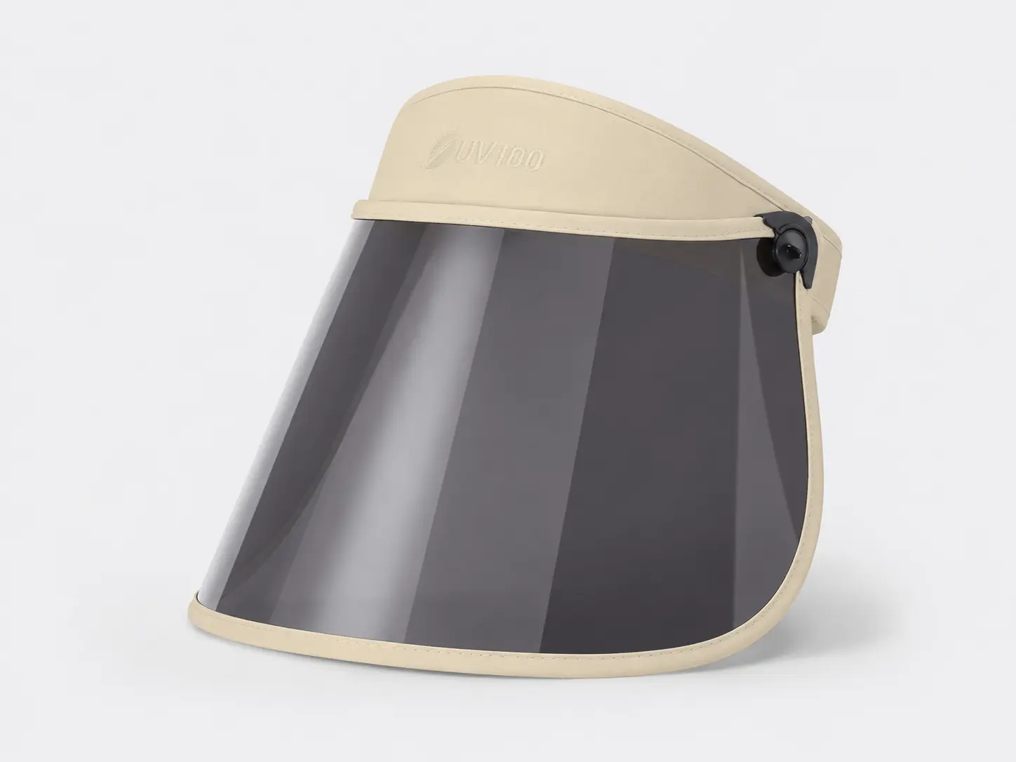 Custom face shield visor hat for sun protection and outdoor activities